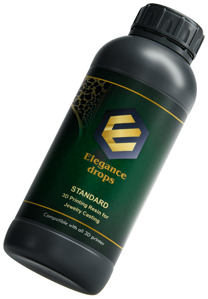 Elegance Drops Standard resin bottle