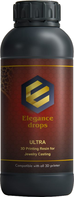 Elegance Drops Ultra resin bottle